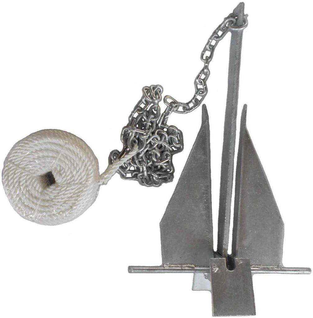 SEACHOICE Hot Dipped Galvanized Deluxe Anchor