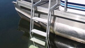 best pontoon boat ladders