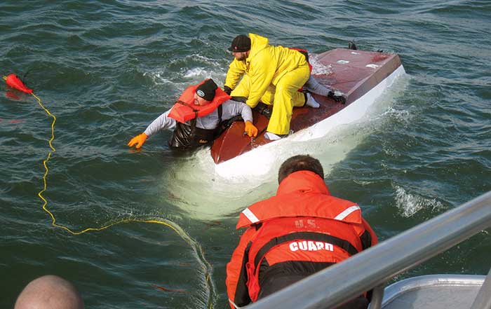 what causes a boat to capsizes