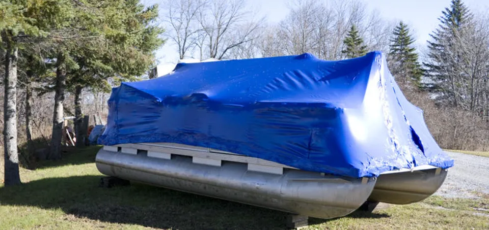 How to Shrink-wrap a Pontoon Boat? Step-By-Step Tutorial