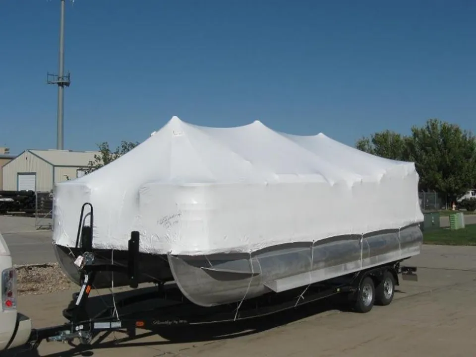 How to Shrink-wrap a Pontoon Boat? Step-By-Step Tutorial